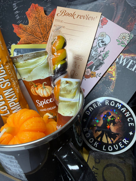 Dark Romance Book Box: Horror Theme, Dark & Spicy Books, Merch - Dark Romance Crates