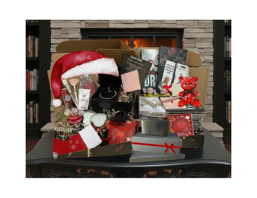 Luxury Spa Christmas Dark & Spicy Book Lovers Gift Box Set - Dark Romance Crates