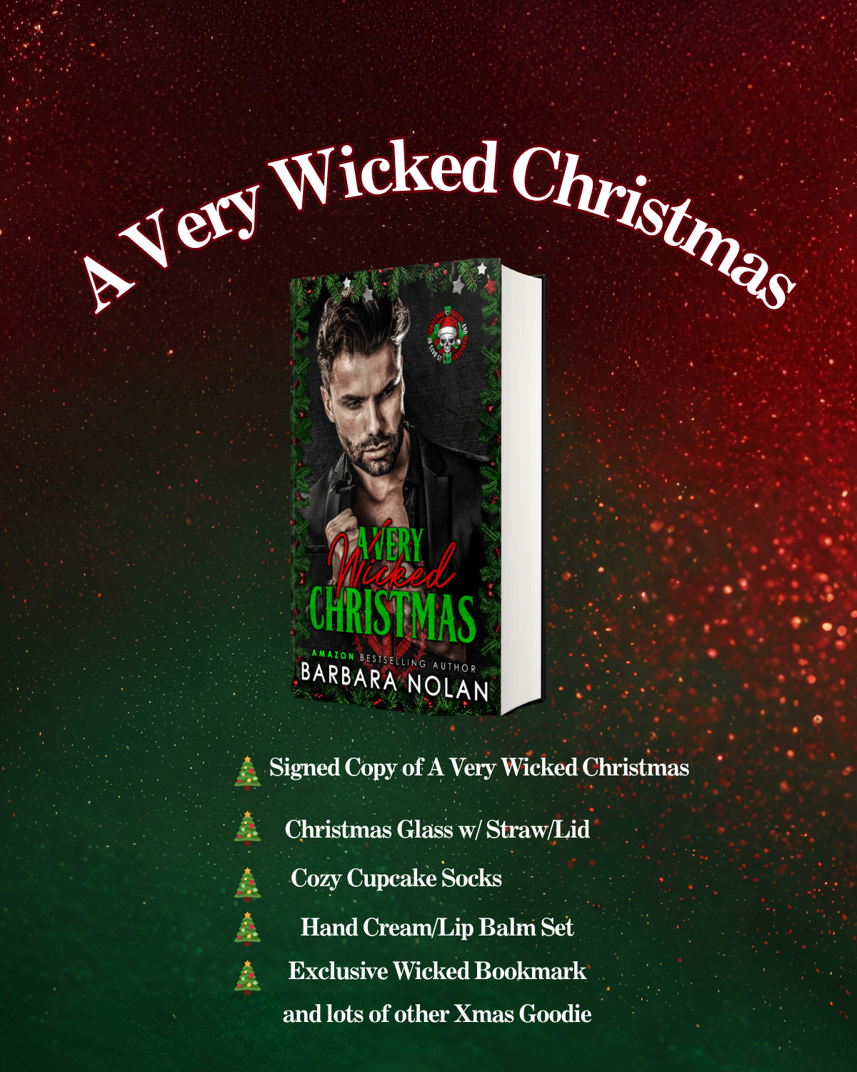 A Very Wicked Christmas Book Box - Dark Romance Crates