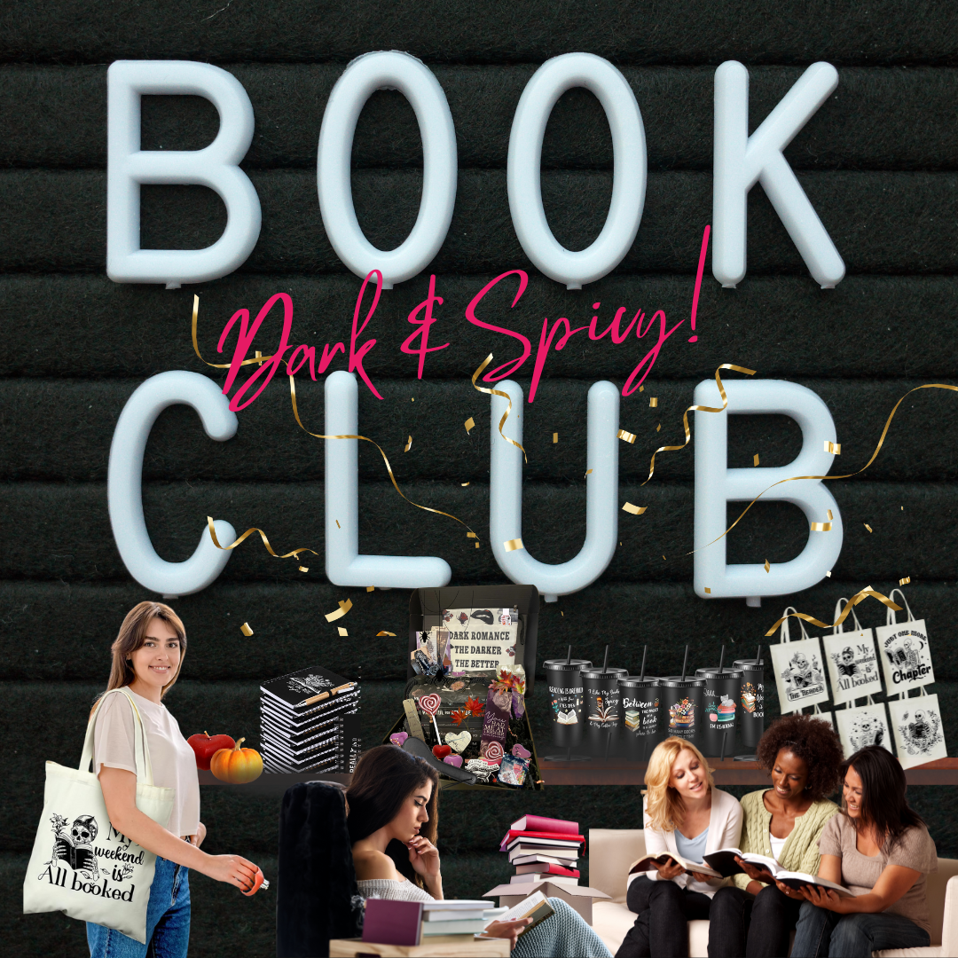 Dark Romance Book Club Kit / Dark Romance Book Party - Dark Romance Crates