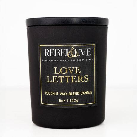 Love Letters Candle - Peony - Dark Romance Crates