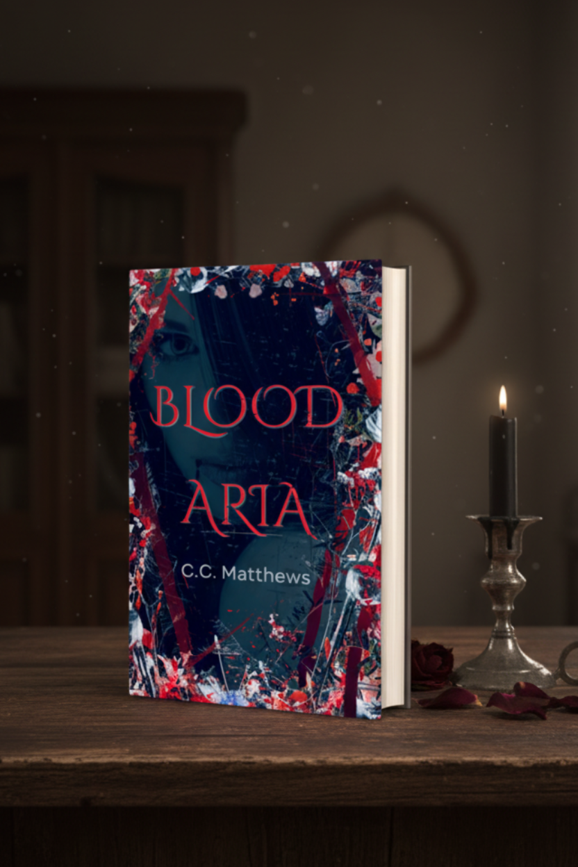 Blood Aria - Vampire Dark Fantasy Erotic Horror (paperback) - Dark Romance Crates