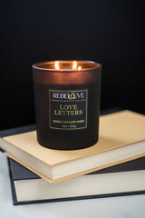 Love Letters Candle - Peony - Dark Romance Crates