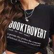 Booktrovert Tee (see bulk rate) - Dark Romance Crates