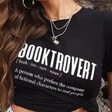 Booktrovert Tee (see bulk rate) - Dark Romance Crates
