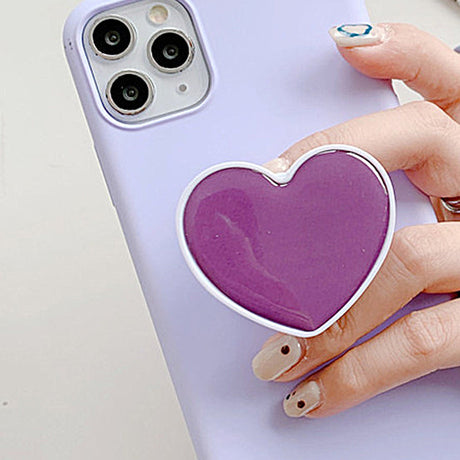 Heart Phone Grip E-Reader Holder (black. see bulk rate) - Dark Romance Crates