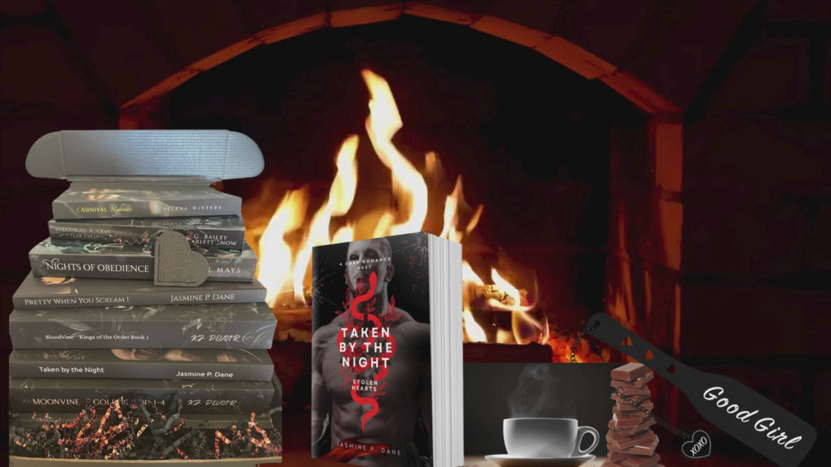 Dark Romance Cafe Book Box: books, drinks & merch