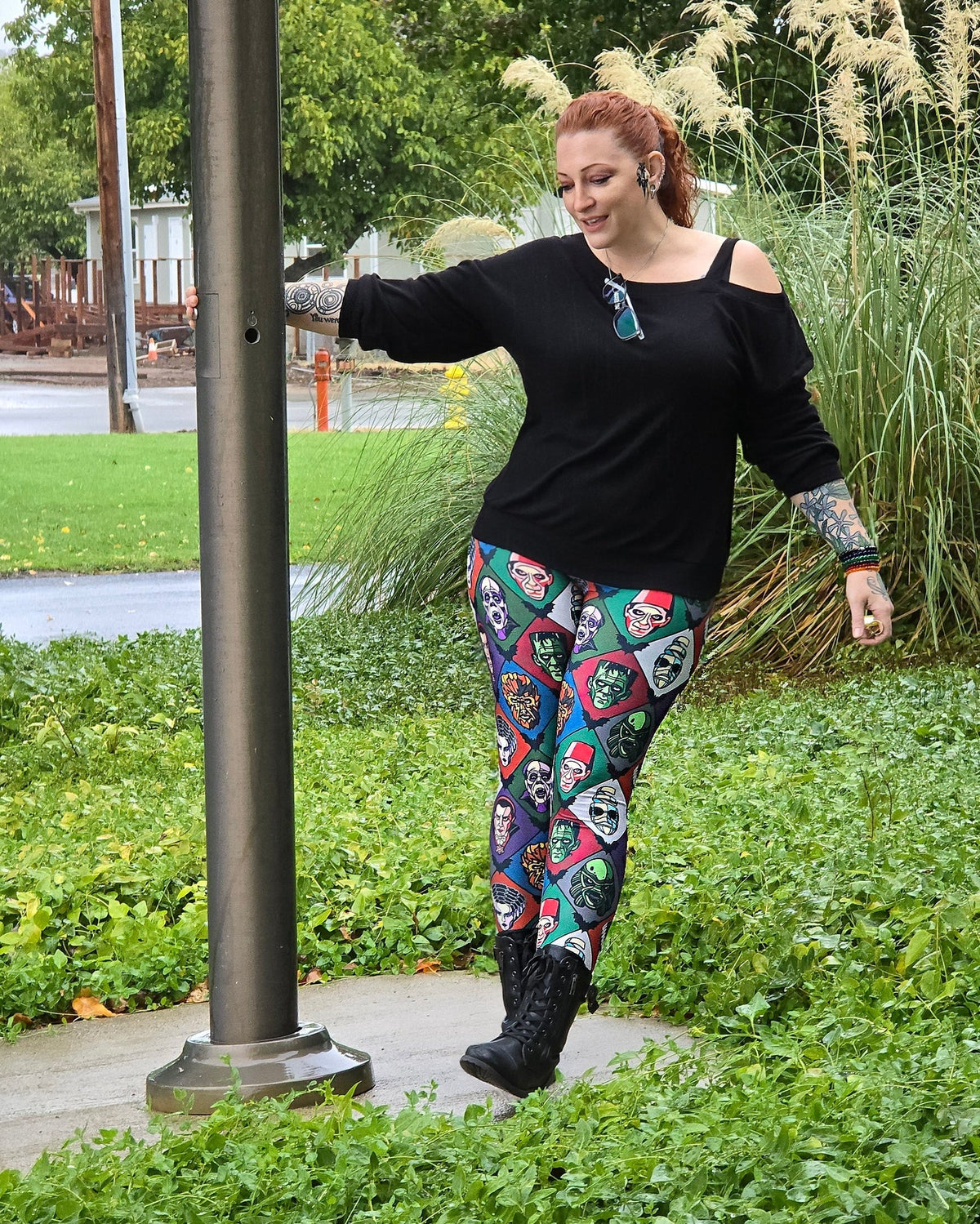 Uni Monsters Semi-Exclusive Leggings - High-quality Handcrafted Vibrant