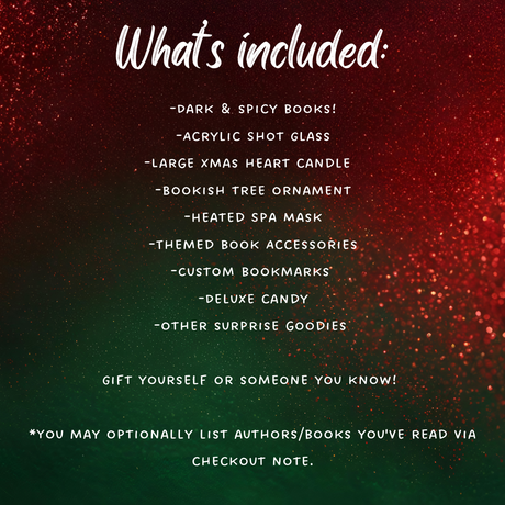 Seasons Creepings Holiday Dark Romance & Erotic Horror Book Box w/ toy option - Dark Romance Crates